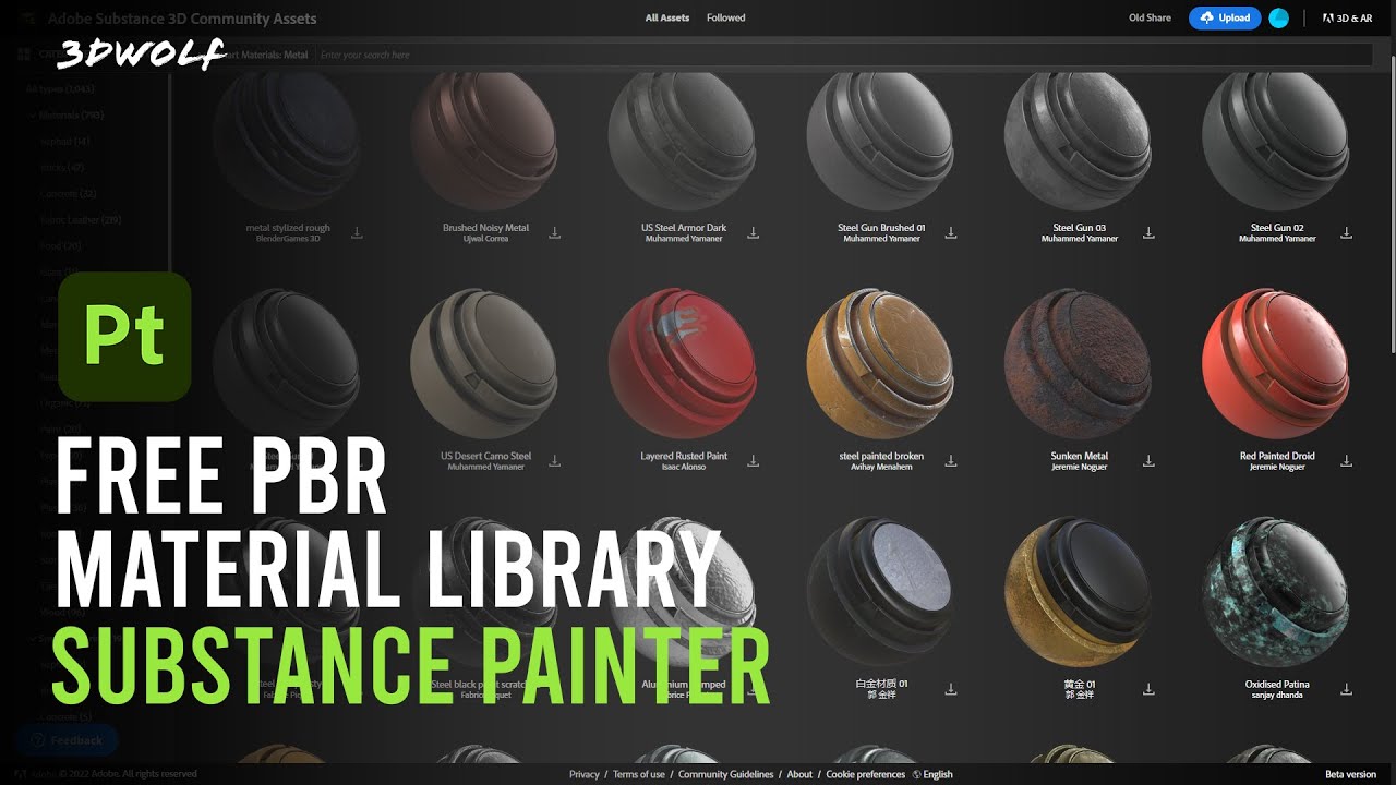 Freebie: Substance Painter Packs Of Free Materials Toolfarm | lupon.gov.ph