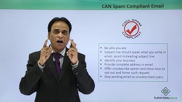 Email Marketing - CAN Spam Compliance