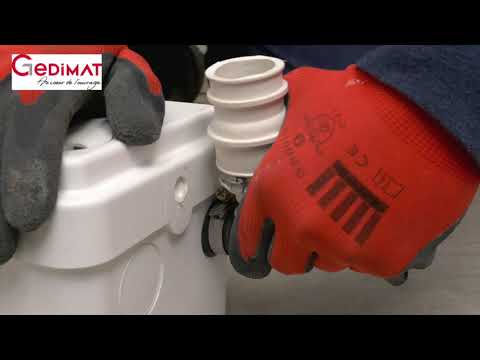 Vidéo: Installer une pompe à eaux usées avec un broyeur