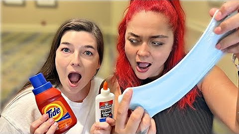 Teaching Mrs. Bench how to make Slime with Laundry Detergent & Glue