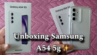 SAMSUNG GALAXY A54 5G | UNBOXING |