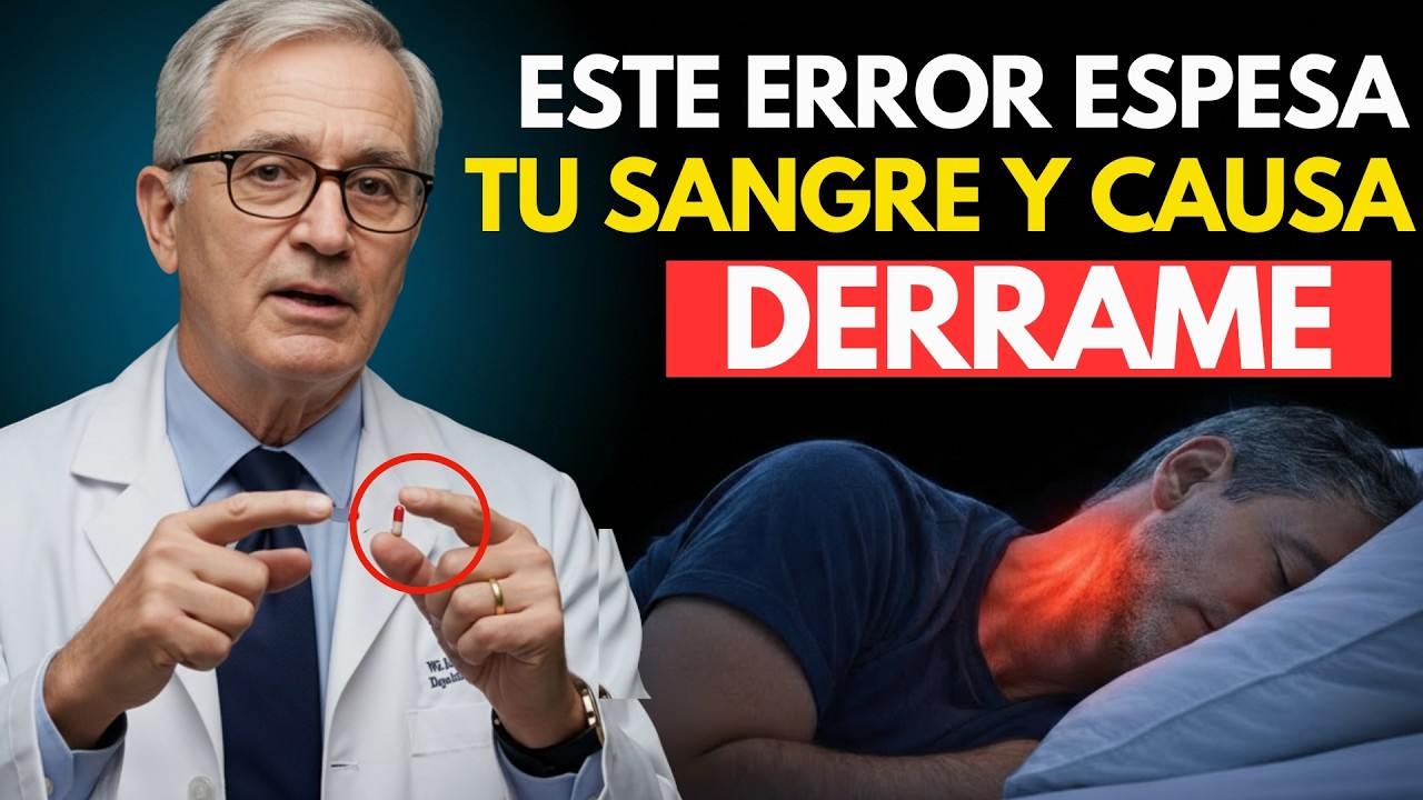 DERRAME CEREBRAL: El error al dormir que espesa tu sangre en silencio y aumenta el riesgo de ictus