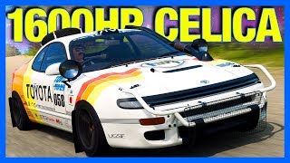 Forza Horizon 4 : 1600 Horsepower Toyota Celica!! (FH4 Celica Customization)