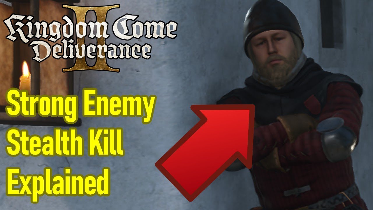How to stealth kill STRONG ENEMIES and knock them out in Kingdom Come Deliverance 2