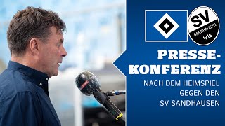 RELIVE: Die Pressekonferenz nach dem Heimspiel gegen den SV Sandhausen