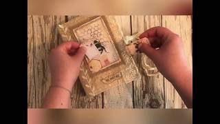 Junk journal final flip through - bee journal (SOLD thank you🥰)
