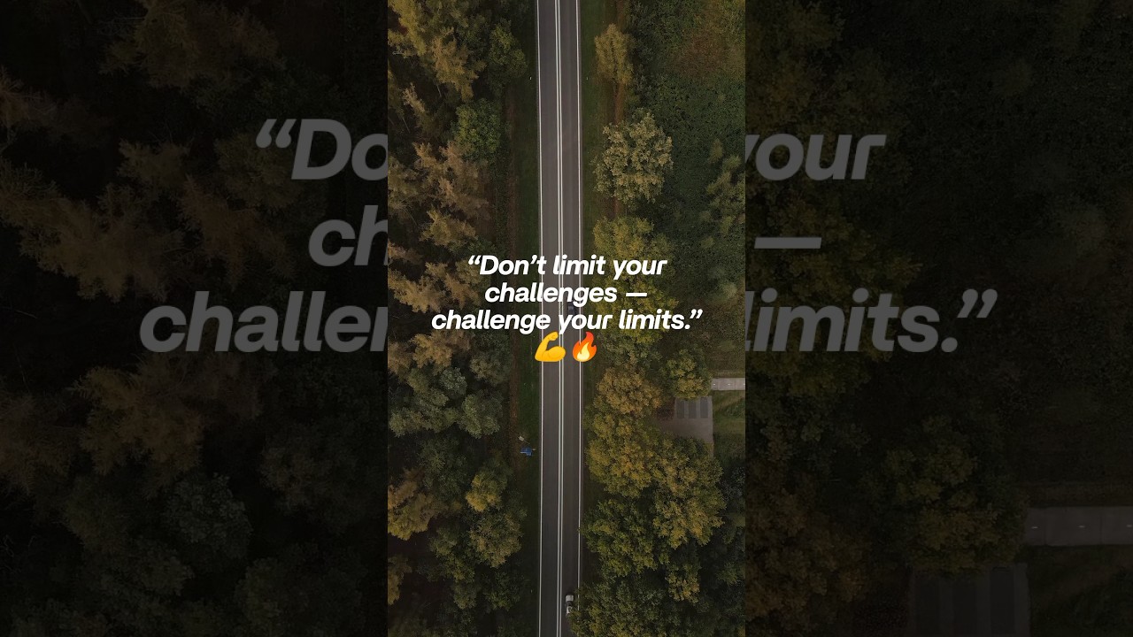 Challenge Your Limits | Powerful Daily Motivation 💪 || 