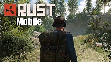🔴 First Look!! RUST Mobile | Survival gameplay walkthrough part 1 | 1st CBT 📱🎮👈