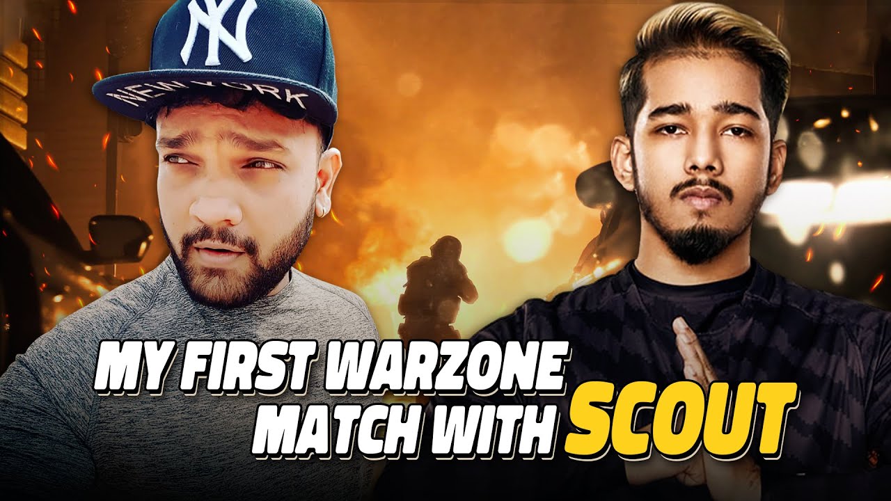 My First Call of Duty War zone game play with @sc0ut