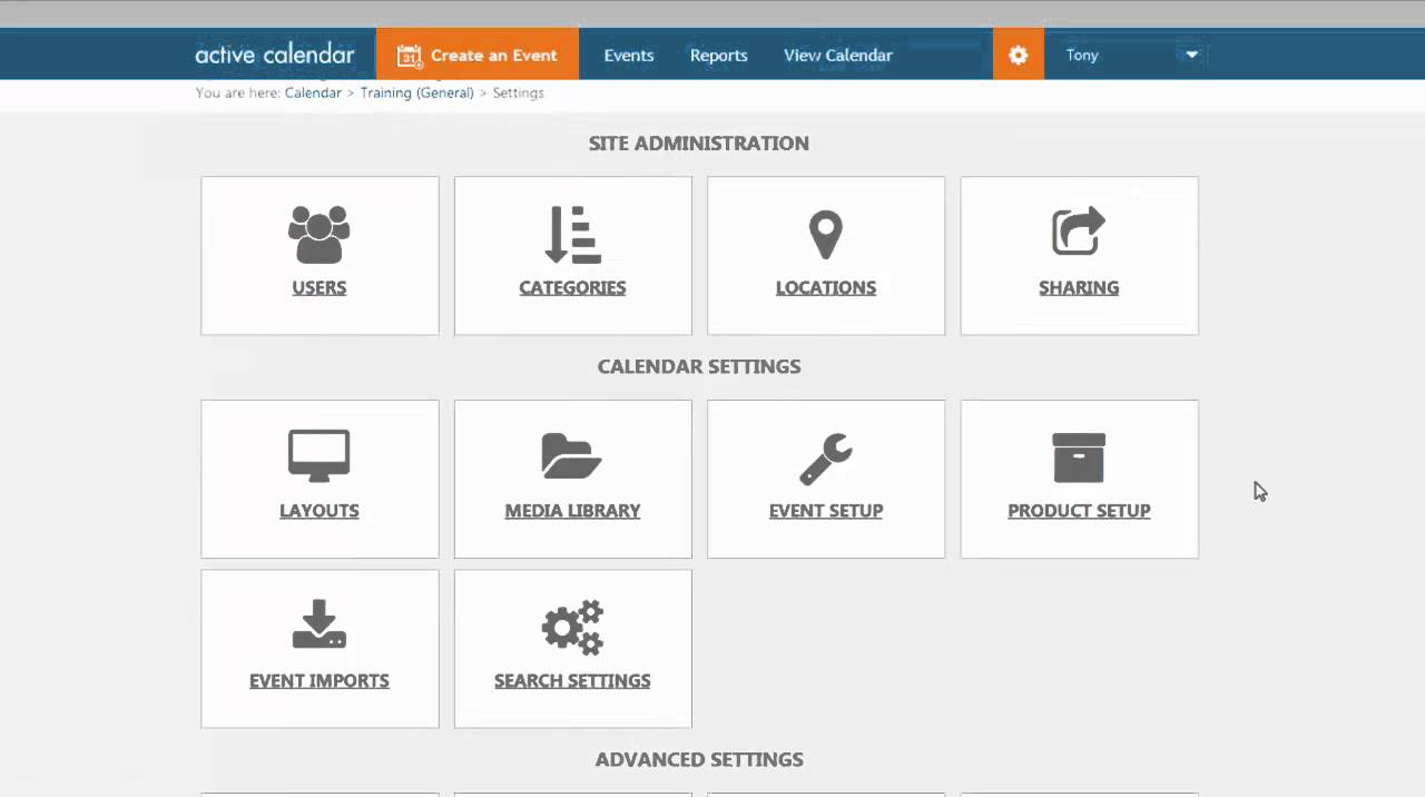 Create a Private Calendar