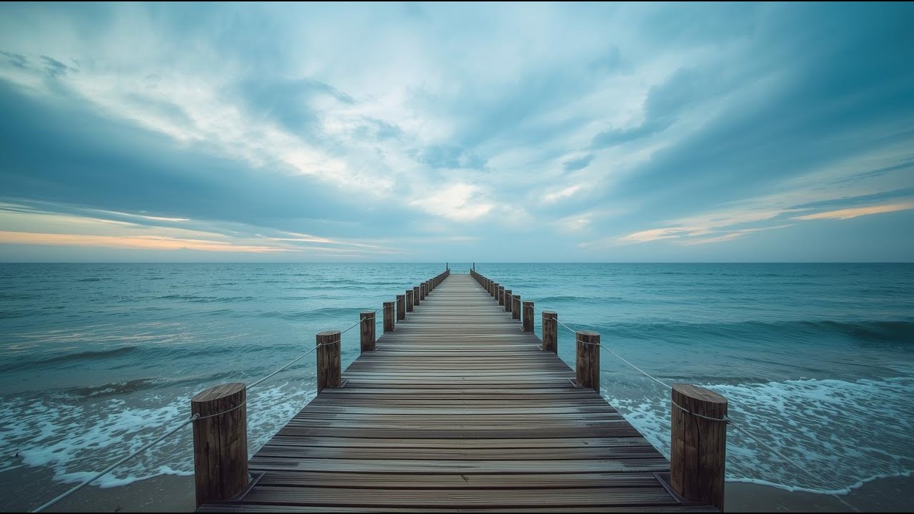 Quiet Ocean Horizon 🌊 Relaxing Music for Calm Reflection