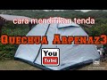 Cara mendirikan tenda Quechua Arpenaz 3