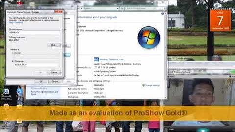 (Change workgroup and computer name) Balbada