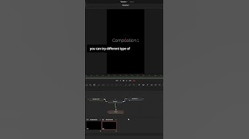 Fusion composition versions. DaVinci Resolve Fusion #shorts