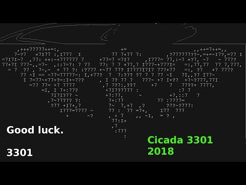 Cicada 3301 2018 Game Most Mysterious Internet Puzzle Youtube - cicada3301 roblox