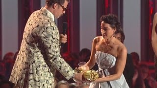 MTV Movie Awards Recap: Rebel Wilson Shines, Aubrey Plaza Storms Stage To Take Will Ferrell's Award MTV Movie Awards Recap: Rebel Wilson Shines, Aubrey Plaza Storms Stage To Take Will Ferrell's Award