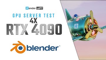 GPU Render Farm for Blender & Cycles Render with 4x RTX 4090 | Blender Cloud Rendering | iRender