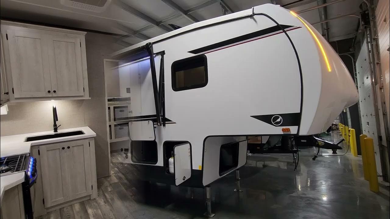 2023 Cardinal Red 28BH Bunkhouse Fifth Wheel by Forestriver RVs at