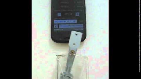 PhysicsGizmo Android App - Pendulum Sensor Demo