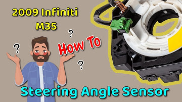 How to Use Steering Angle Sensor Calibration Function on SDS | 2009 Infiniti M35