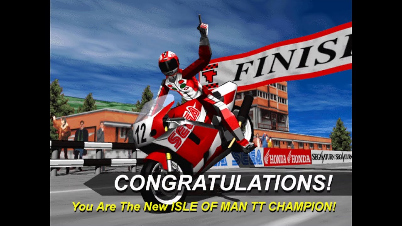 SEGA Manx TT Superbike | Isle of Man TT Champion with Red Superbike (PC Mode) | Level Up With Emre