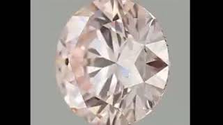 IGI Certified 0 88 Carat Ideal Cut Round Pink Lab Grown Diamond FPI Color VVS2 Clarity