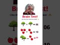 Genius person can solve this questions! 😎 Maths Brain Test #maths #shorts #respect #ytshorts #bobby