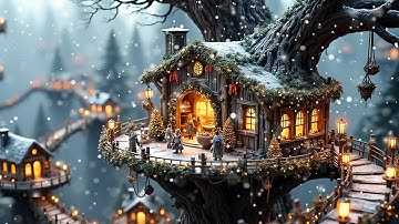Tiny Christmas Village | 1 Hour Cozy Winter Ambience & Music