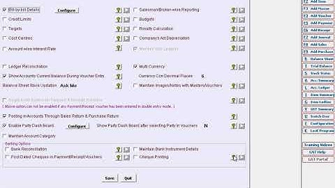 29 Account Feature Part 4 Banking Feature In Busy Software