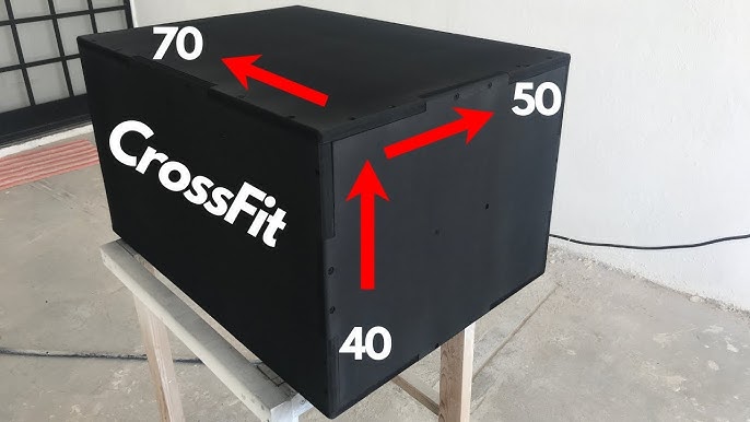 Cajon de Salto Crossfit Fenolico 30 x 40 x 50