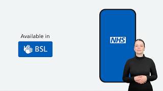 How to request a repeat prescription in the NHS App | NHS (BSL)