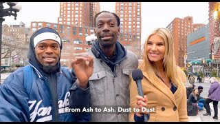 Ashley Asks New Yorkers, Who Will Win The Super Bowl!