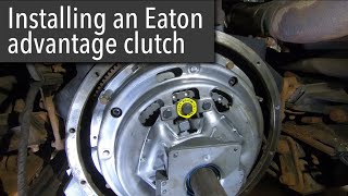 Installing an Eaton advantage clutch