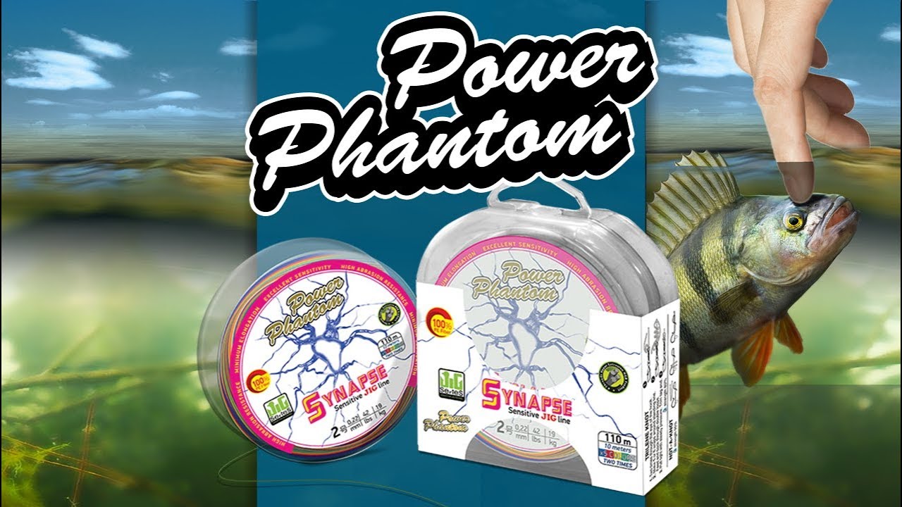 Плетеный шнур для джига Power Phantom Synapse - YouTube