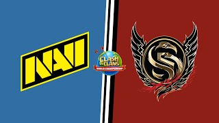 NAVI vs SYNCHRONIC แข่งรอบชิงเดือนเมษายน 2024 - Clash of Clans