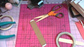 Daily Stories Mini Album tutorial - New simple hinge binding.