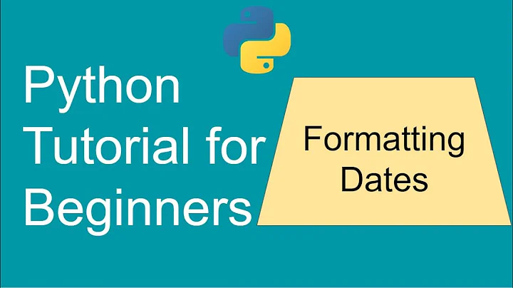 How to Format Dates in Python | Pandas to_datetime function to format dates properly