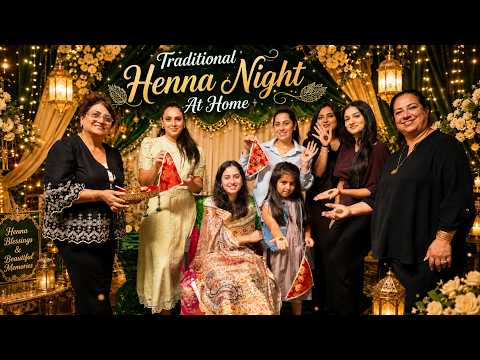 Traditional Henna Night At Home | MalekaMati | شب سنتی حنا در خانه | Vlog 386
