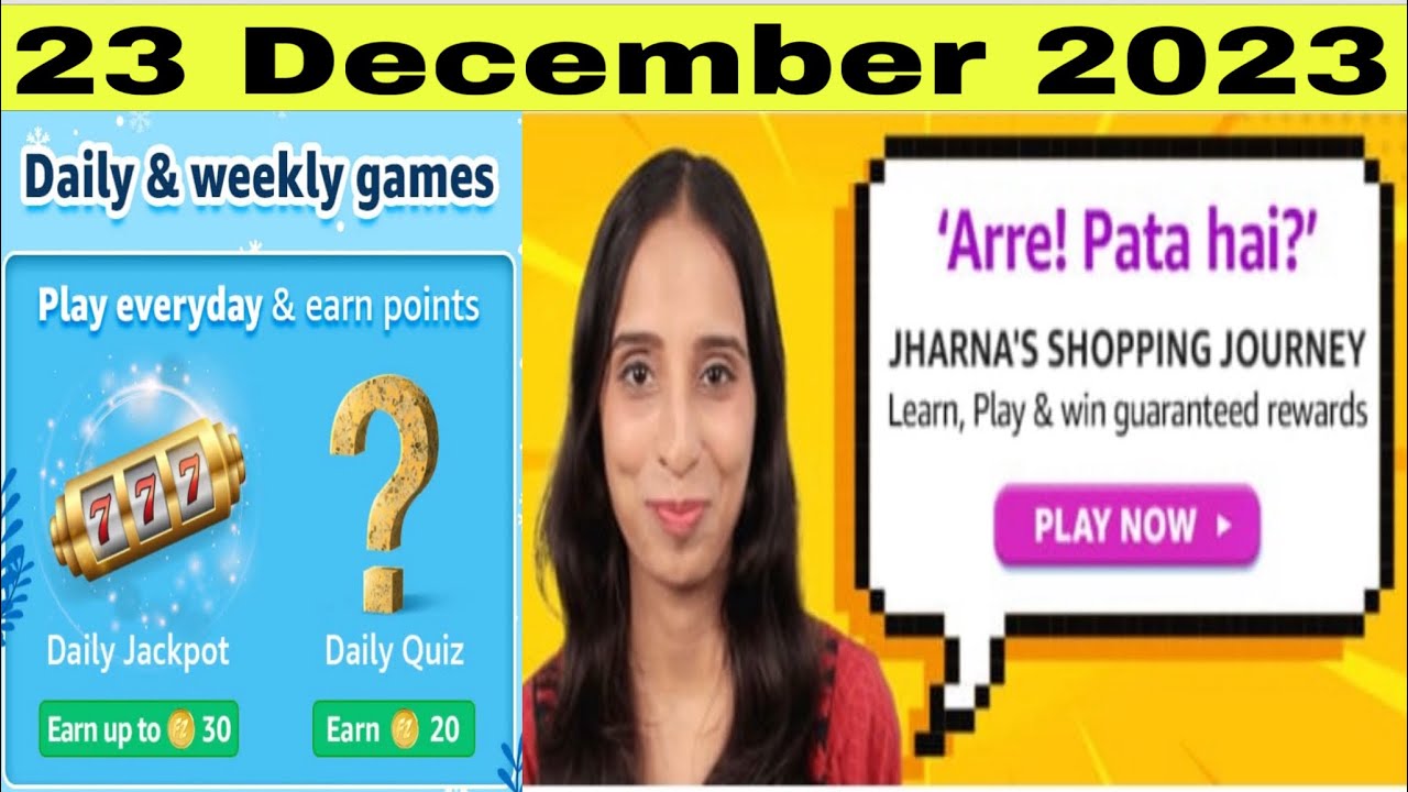Amazon fz points quiz answer today Amazon fz daily points quiz answer