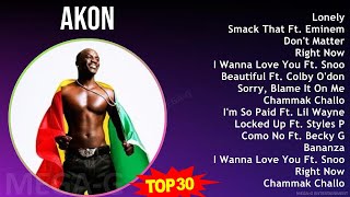 A k o n 2024 MIX Sus Mejores Éxitos ~ 1990s music, Rap, R&B, Pop, Dance-Pop music