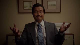 American Crime story pete gets investigated for fraud scene
