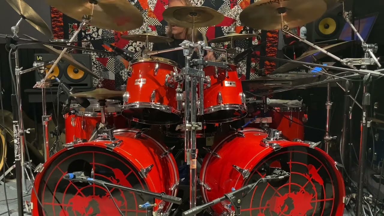 Hank III Hillbilly Joker drum cover