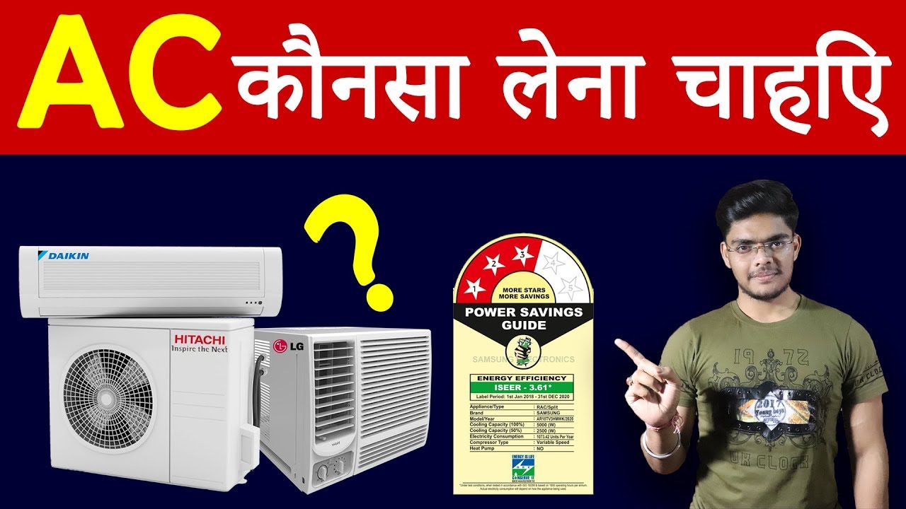 AC BUYING GUIDE 2020! Window AC / Split AC, Inverter AC /Non Inverter AC, What is Ton & Star Rating?