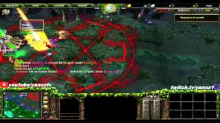 DotA 6.83d Gameplay Bloodseeker, Strygwyr Radiance на 11 й минуте