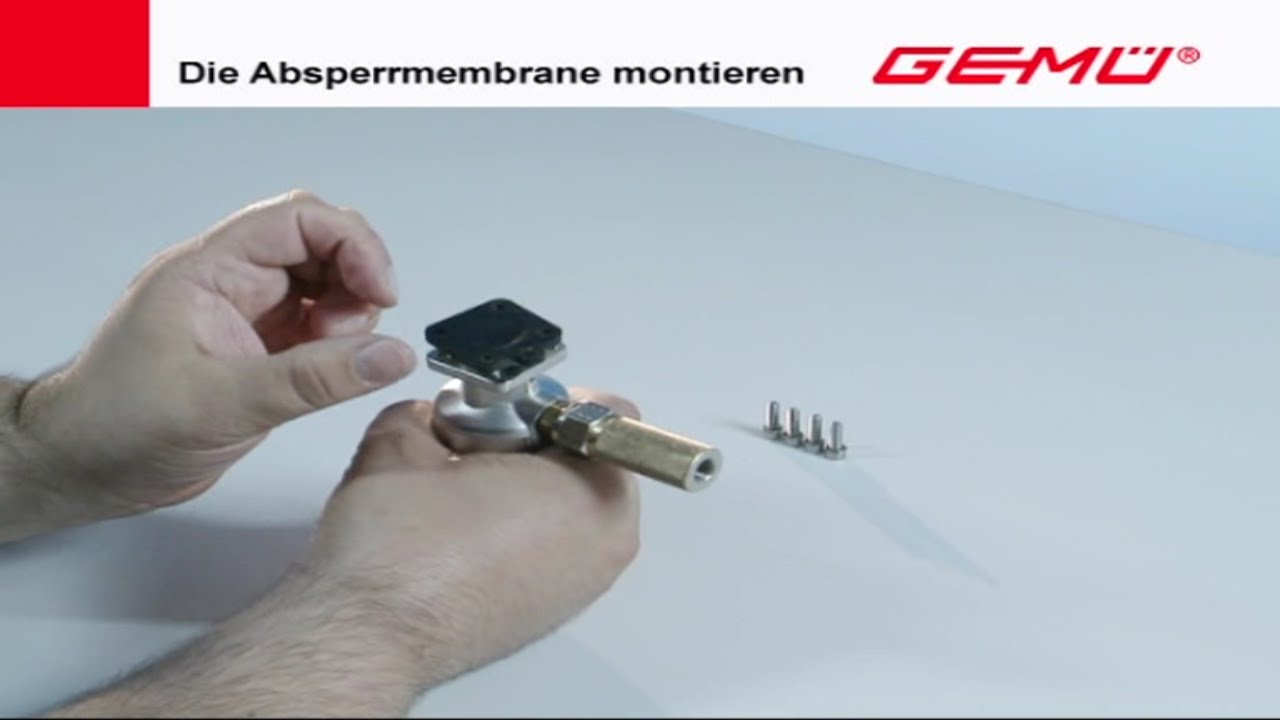 Maintenance/Instandhaltung: Membranwechsel DN4-DN300 [einteilig und 5E] (Deutsch)