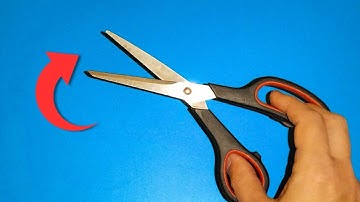 How to SIMPLY sharpen any scissors at home to razor sharpness in 1 MINUTE