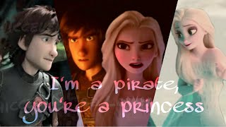[Hiccelsa] I'm a pirate, you're a princess