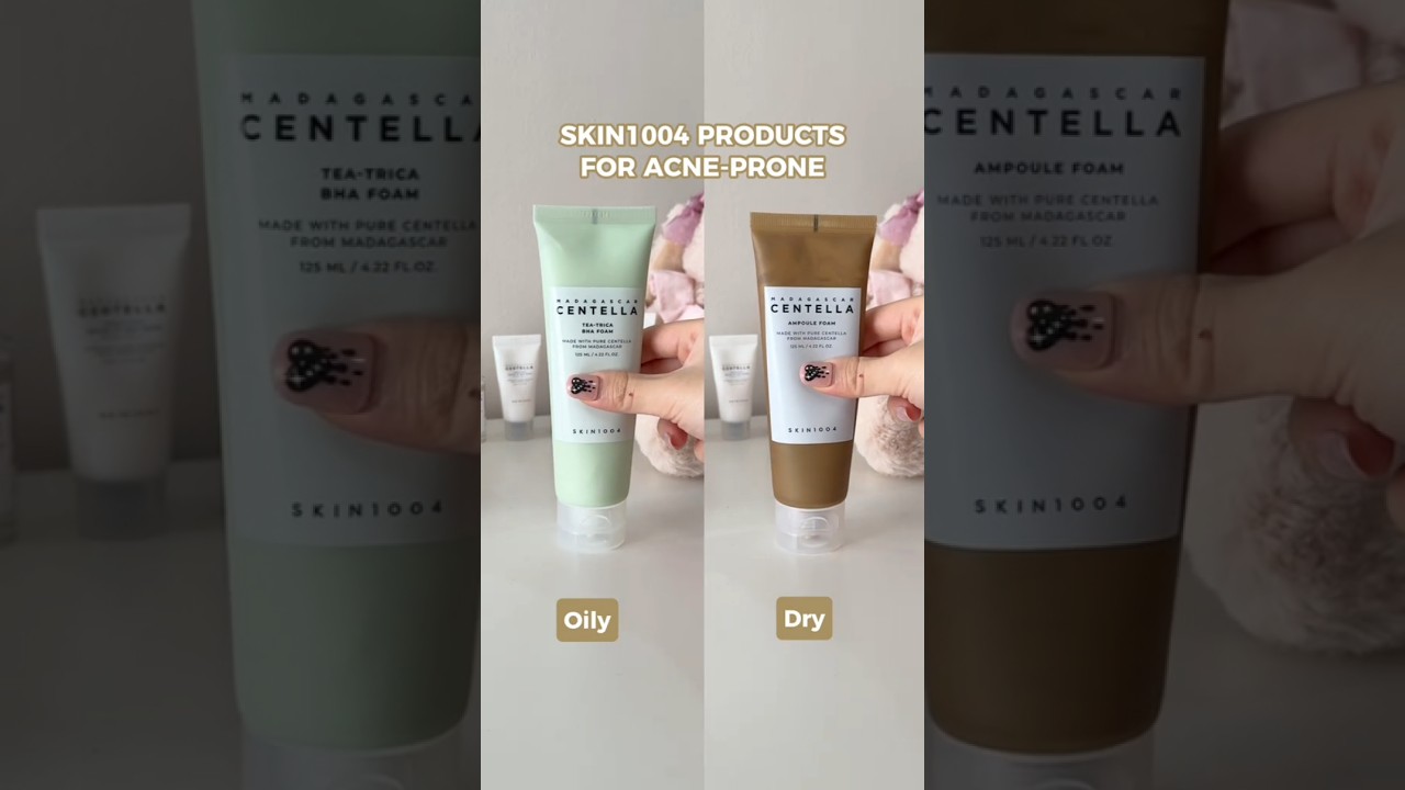 Korean products for oily and dry skin.. 