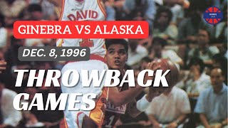 GINEBRA vs ALASKA | December 8, 1996 | FINALS GAME 1 Gov's Cup | FULL GAME | PBA THROWBACK