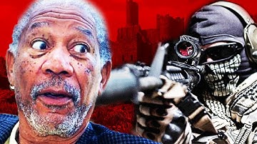MORGAN FREEMAN PLAYS CALL OF DUTY! (Voice Trolling)